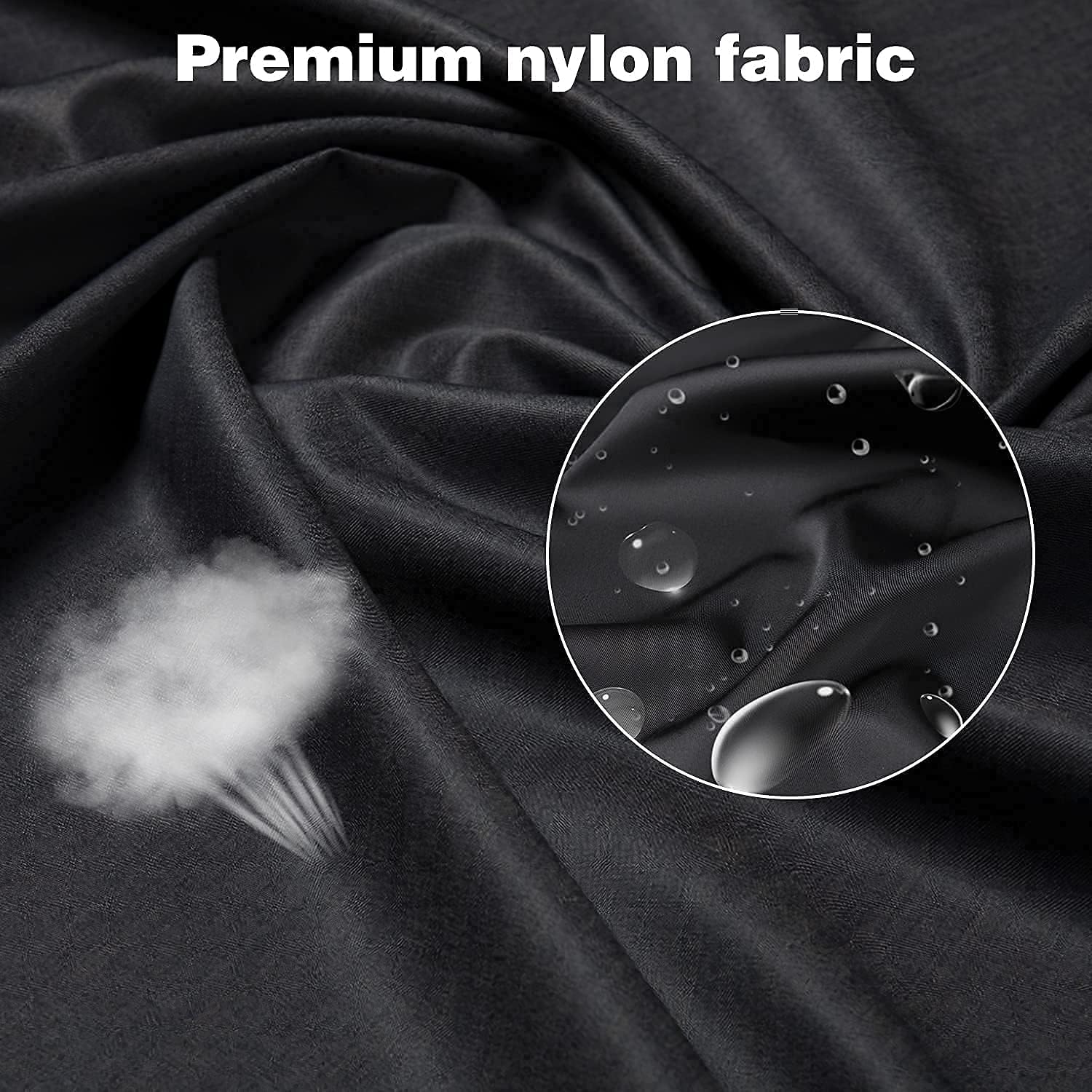 Professional Salon Barber Cape for Men/Women, 47 In x 55 In | Waterproof, Adjustable Snap Closure, Universal Size