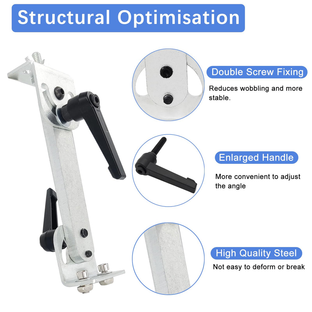JQDML Upgraded Motor Support Stand Kit for Reciprocating Linear Actuator