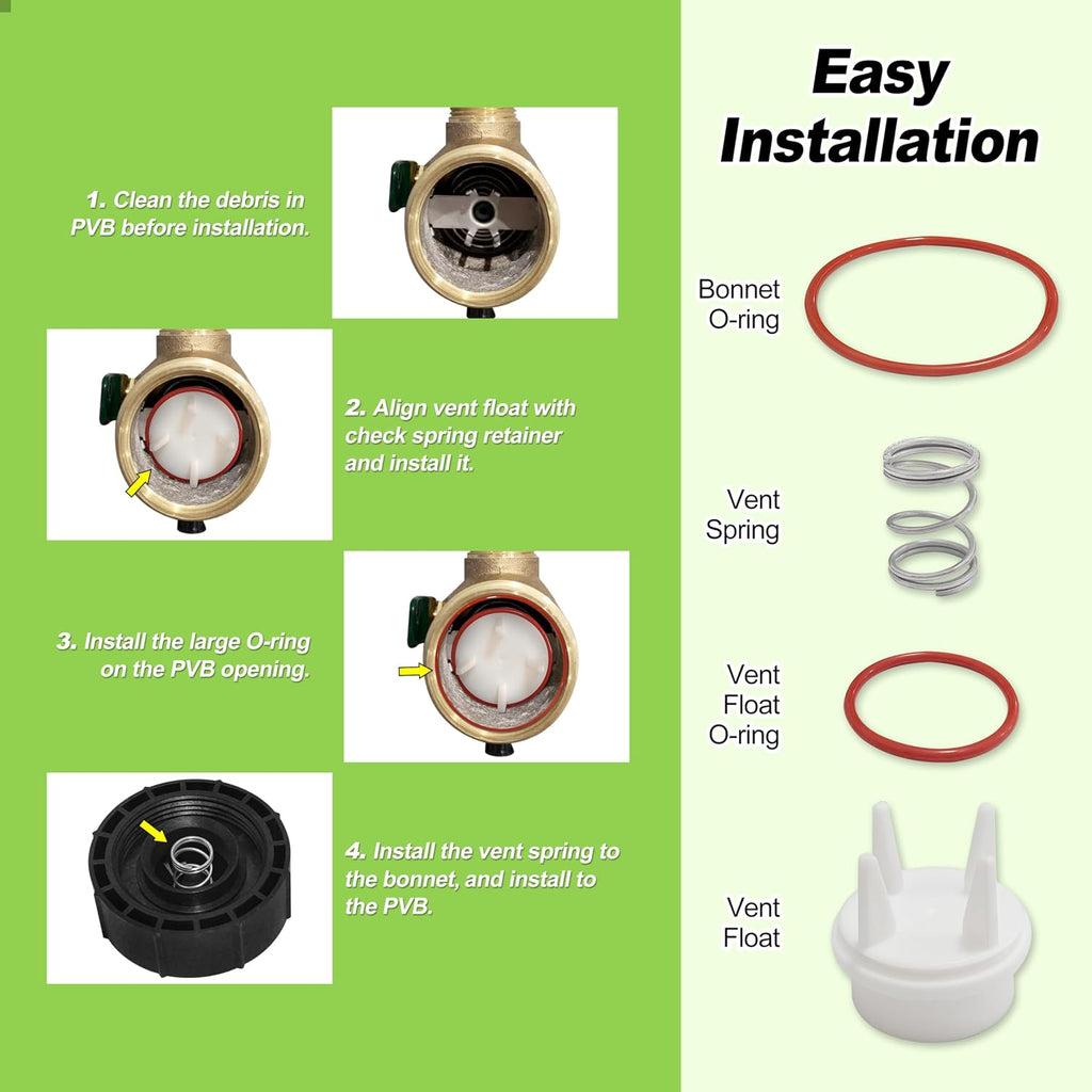 1-Inch 800M4 Vent Float Repair Kit Replacement for 0887715 RK 800M4-FR-V1