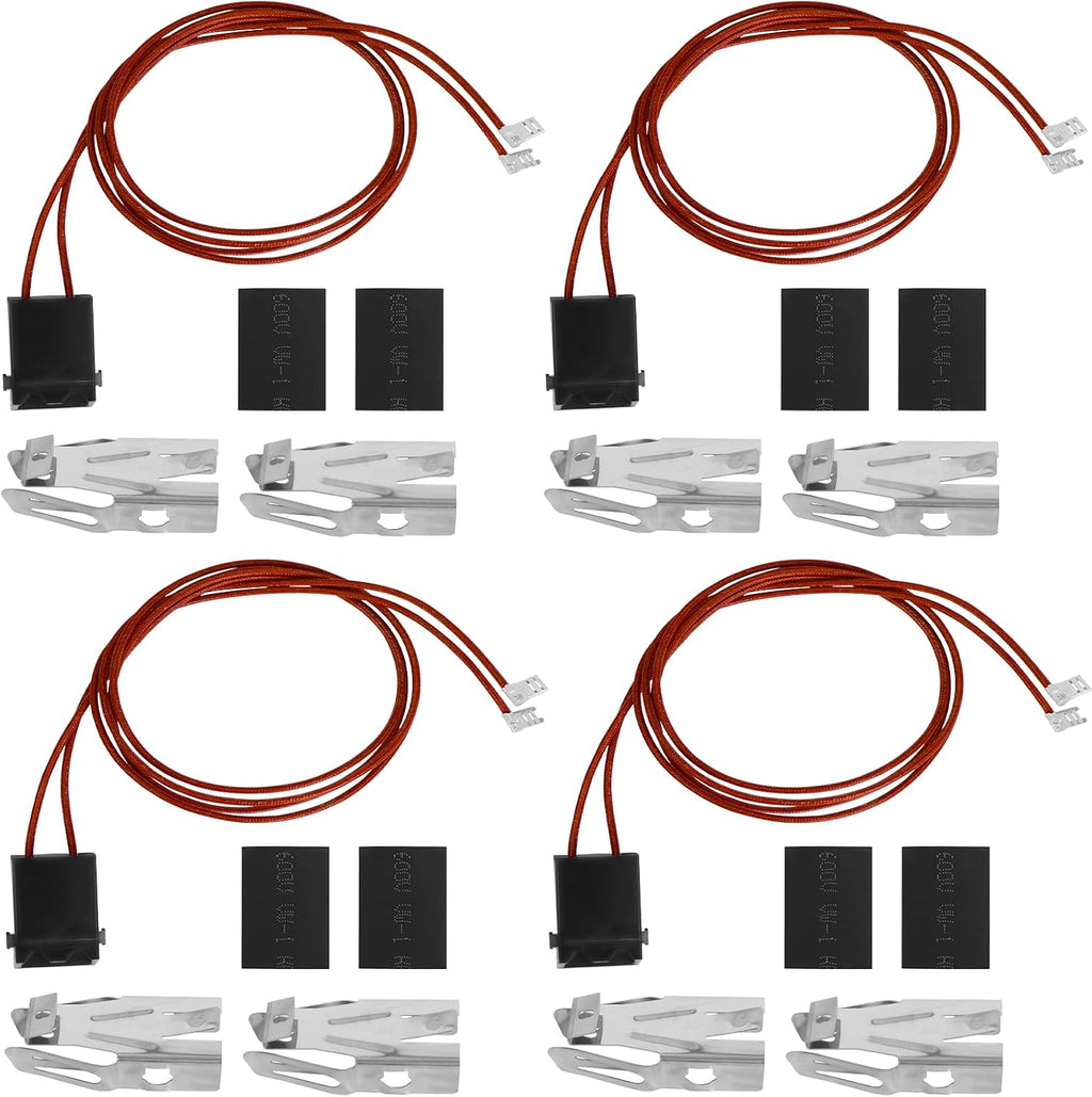 WB17T10006 Terminal Block Kit Compatible with GE Electric Stove, 4 Pack