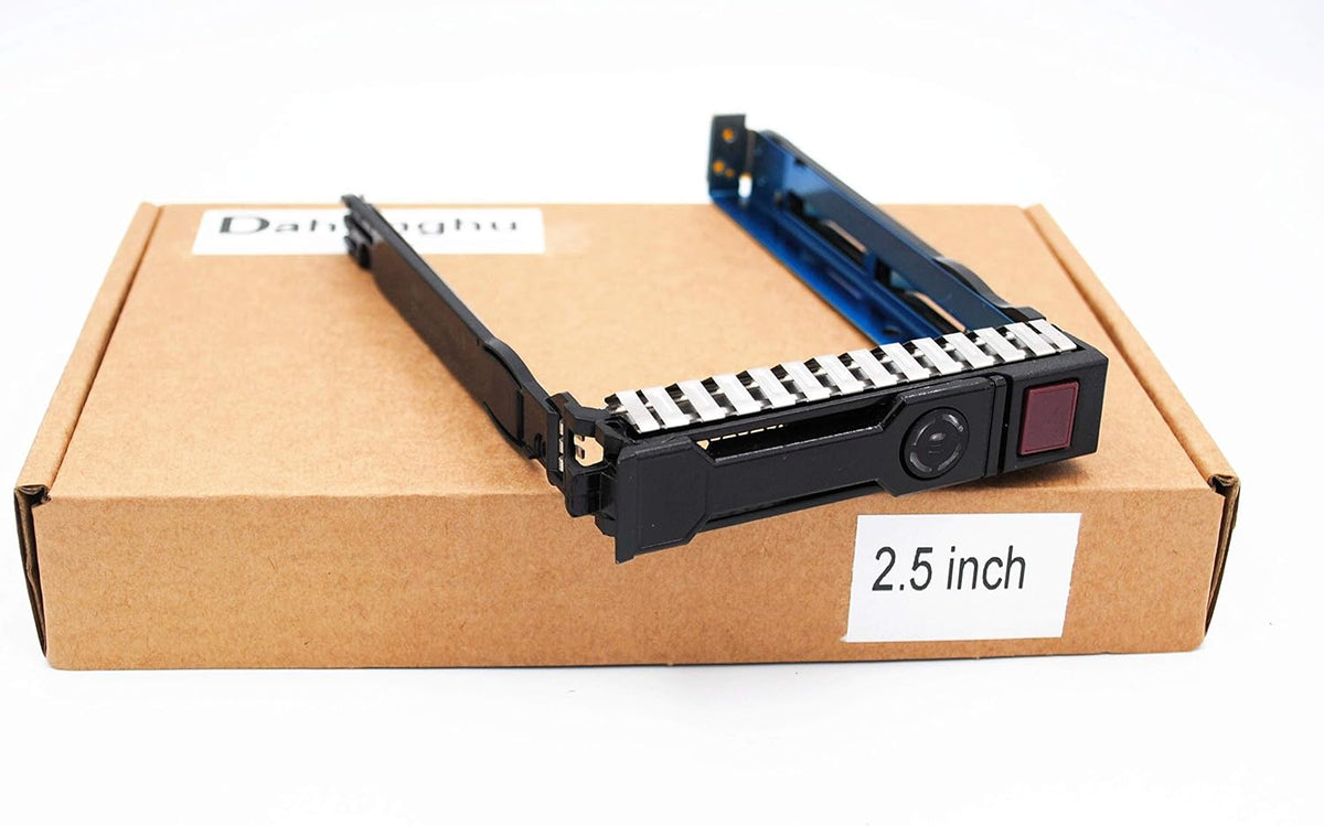 2PCS 2.5" Hard Drive Carrier Tray Caddy 651687-001 for Proliant g8 Servers