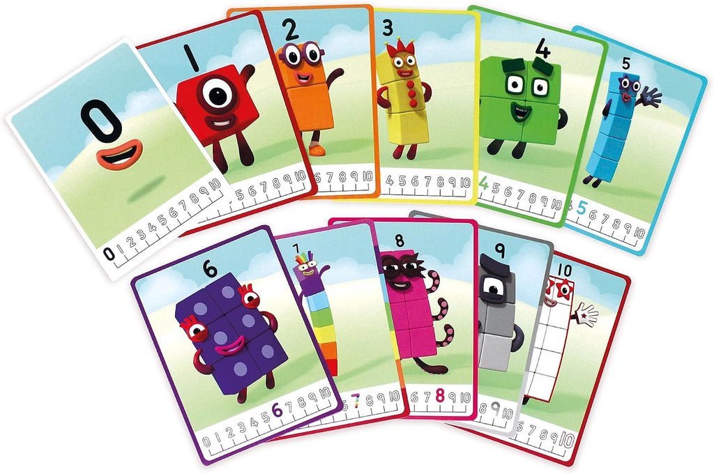 MathLink Cubes Numberblocks 1-10 Activity Set, 30 Preschool Learning Activities, Counting Blocks, Linking Cubes