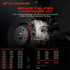 A-Premium Rear Side Disc Brake Hardware Kit