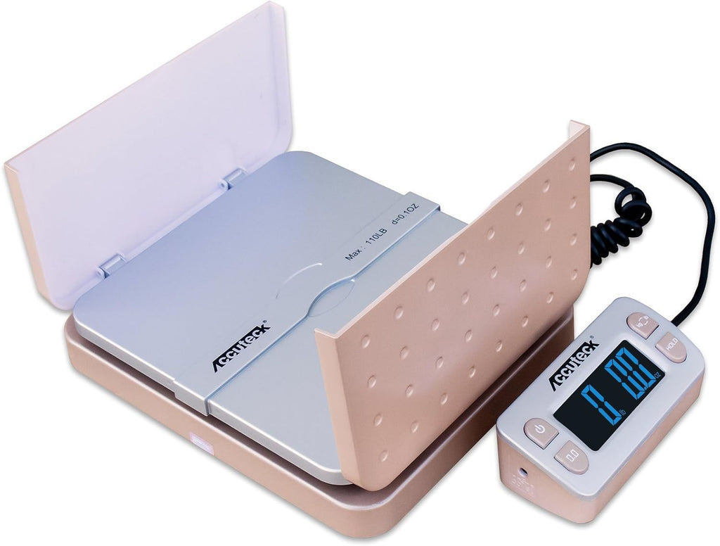 ShipPro W-8580 110lbs x 0.1 oz Gold Digital Shipping Postal Scale, Limited Edition
