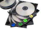 Dark Blue Dot Stickers, 3/4 Inch Removable, 1000/Roll