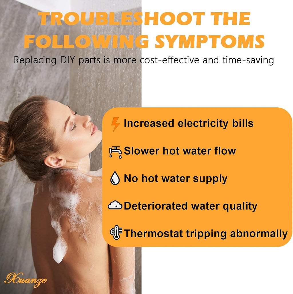 Electric Water Heater Thermostat Include KST203 Upper & KST200 Lower