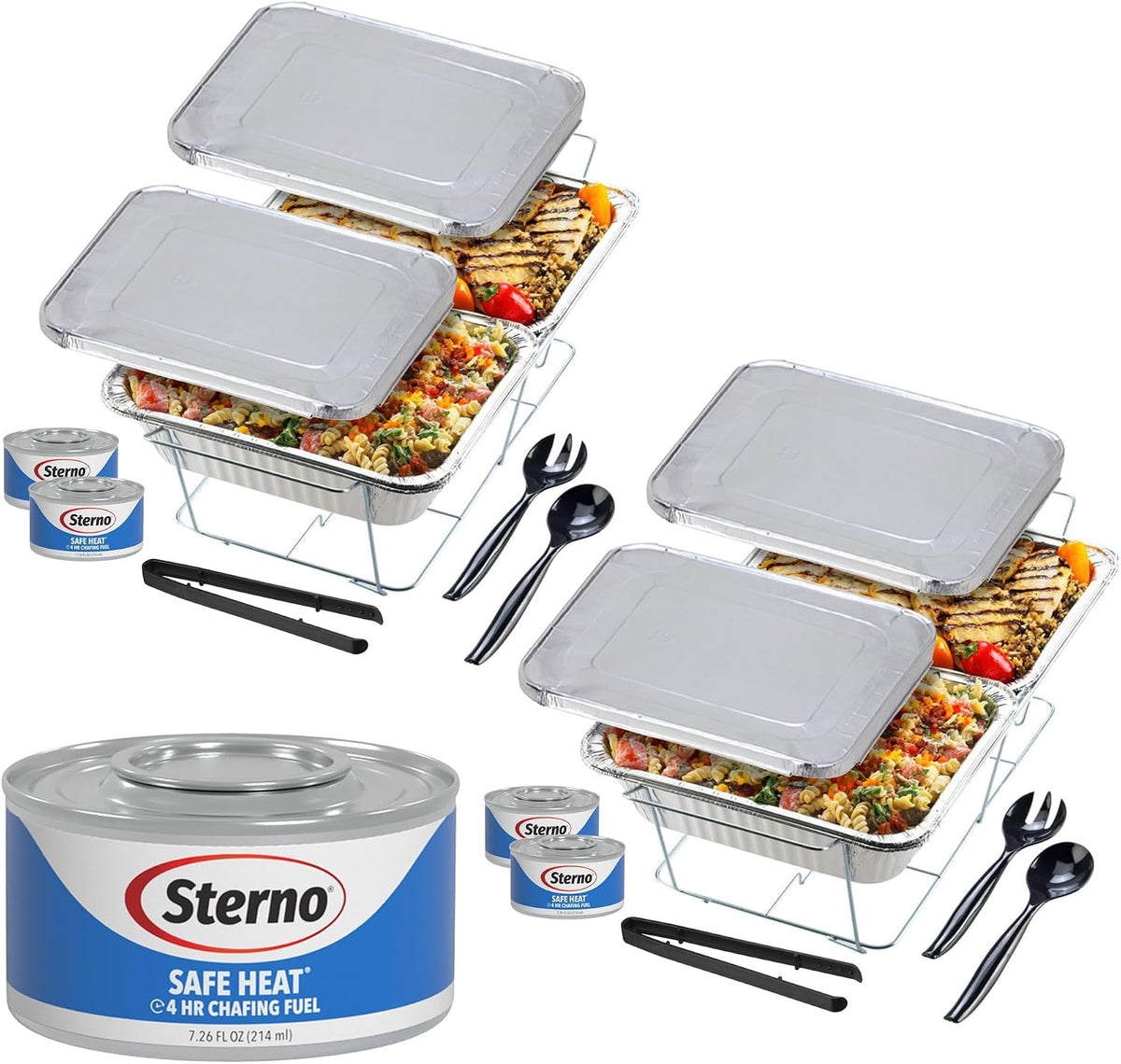 Disposable Chafing Dish Buffet Set, 22 Piece