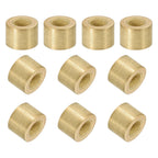 uxcell 40Pcs Sleeve Bearings, 4mm Bore x 8mm OD x 6mm Length, Self-Lubricating Sintered Bronze Bushings