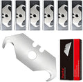 60-Pack Hook Razor Blades for Box Cutters & Utility Knives