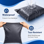 Poly Mailers 14.5x19 100PC Large Shipping Bags Envelope Black Gray