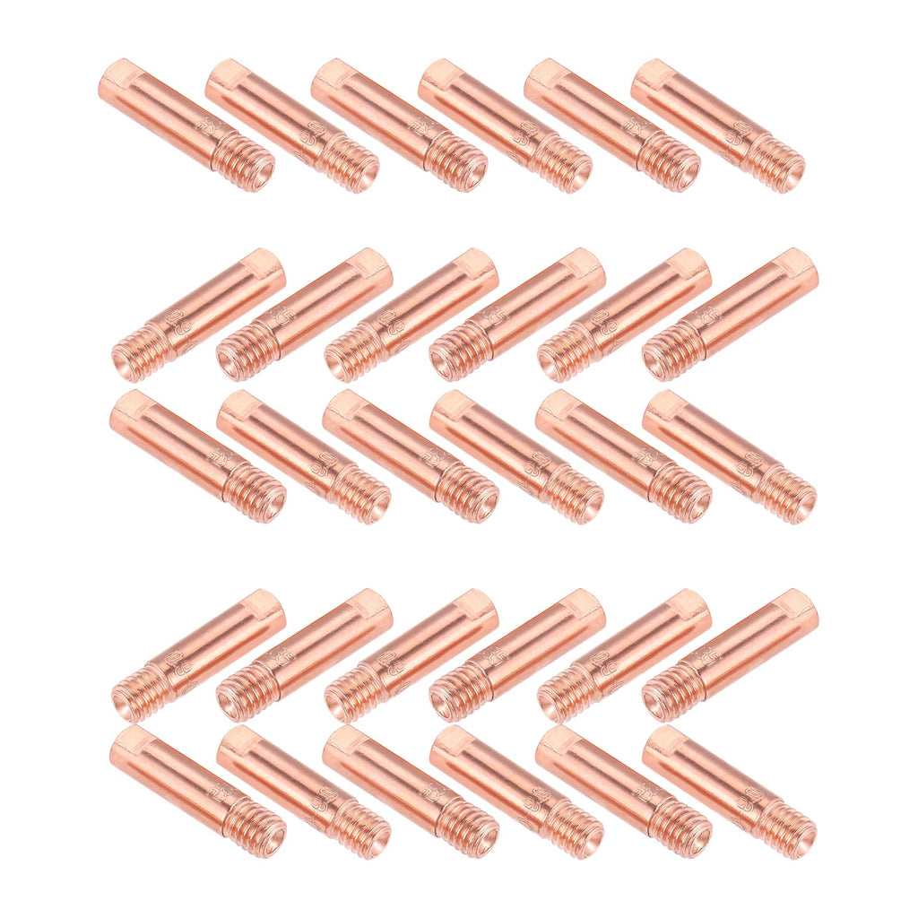 30 Pcs MIG Welding Contact Tips, 0.035" MIG Welder Gun Accessories