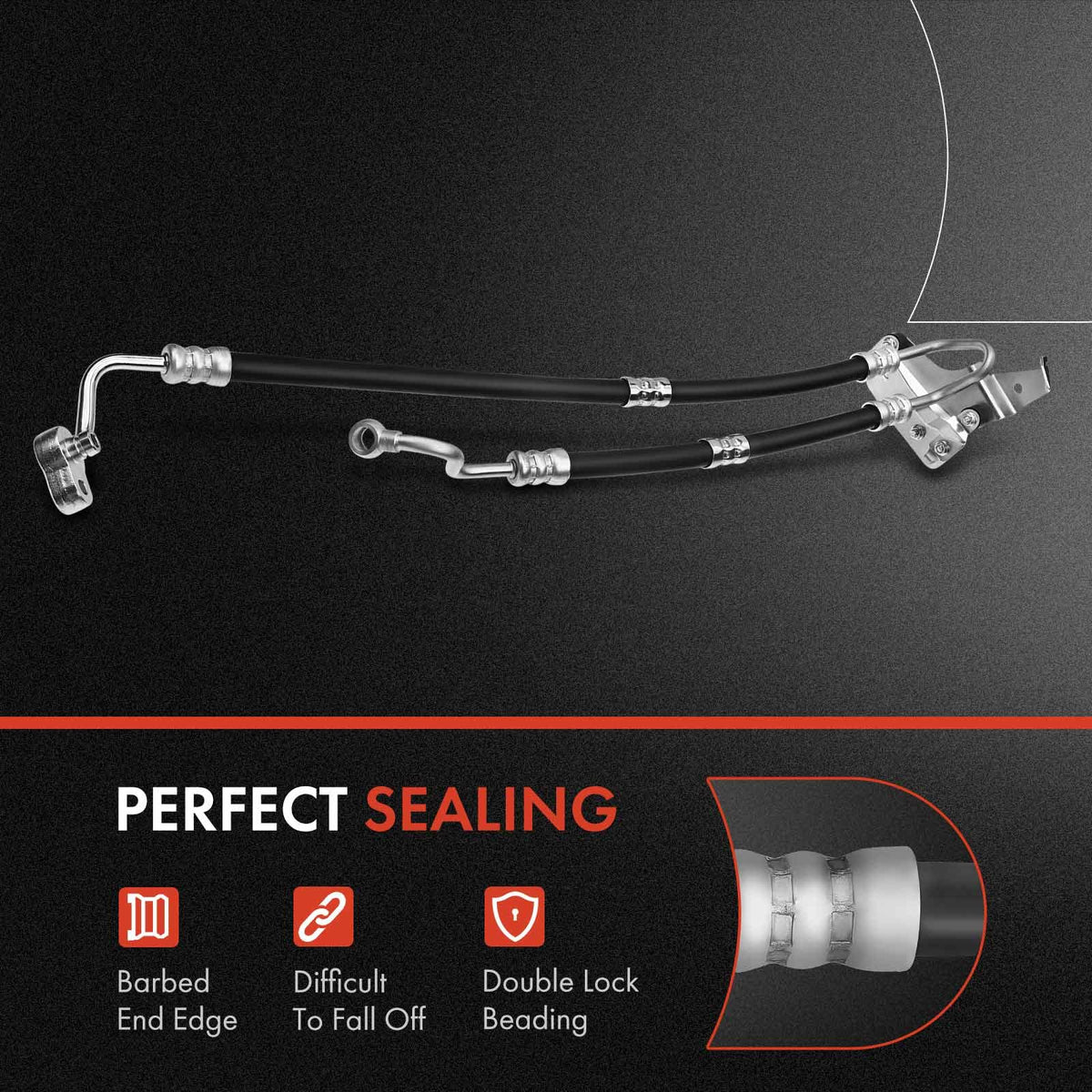 A-Premium Power Steering Return Hose Line Assembly Compatible with BMW