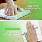24 Pk 16x19 Cotton Kitchen Cleaning 30 Oz Bar Mop Towel Blue