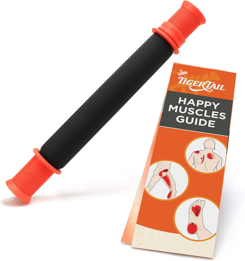 11in Massage Stick Portable Roller, Handheld, Deep Tissue Foam Roller for Legs, Neck, Calves, Thighs, Shins & Back