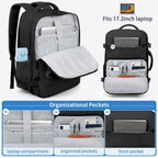 Travel Backpack for Women Men, 18 x 14 x 8 inch Carry on Backpack
