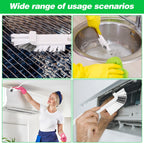 12 Pcs Kitchen Scrub Brushes Cleaning, Small, Right Angle Mini
