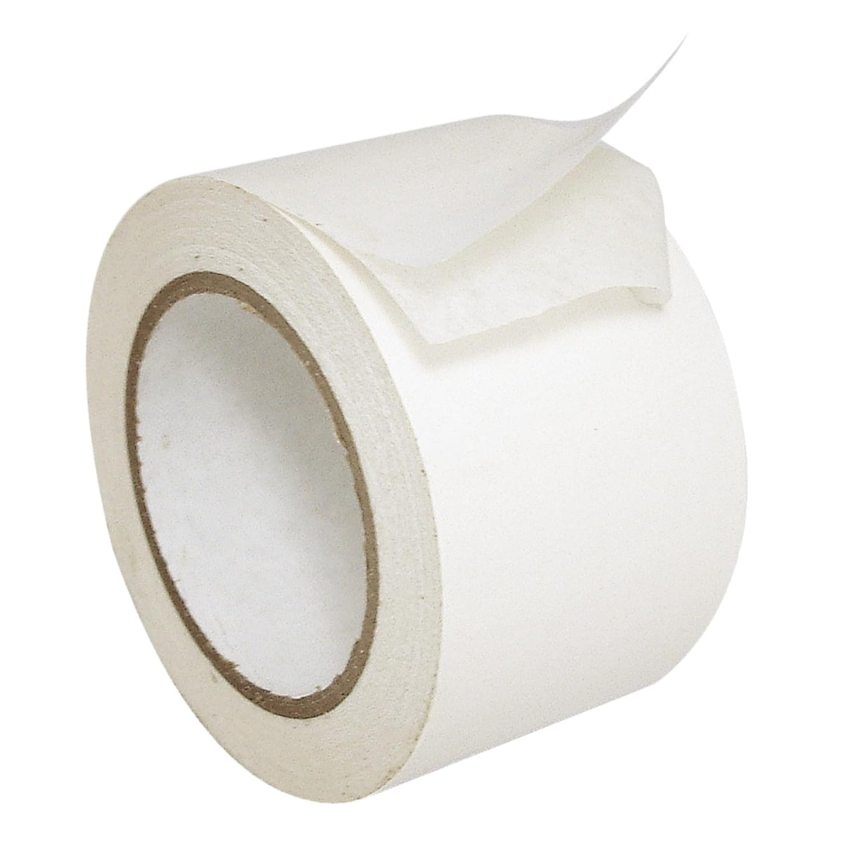 JVCC Double-Sided Crepe Paper Tape, 1/2 in. x 36 yds. (White)