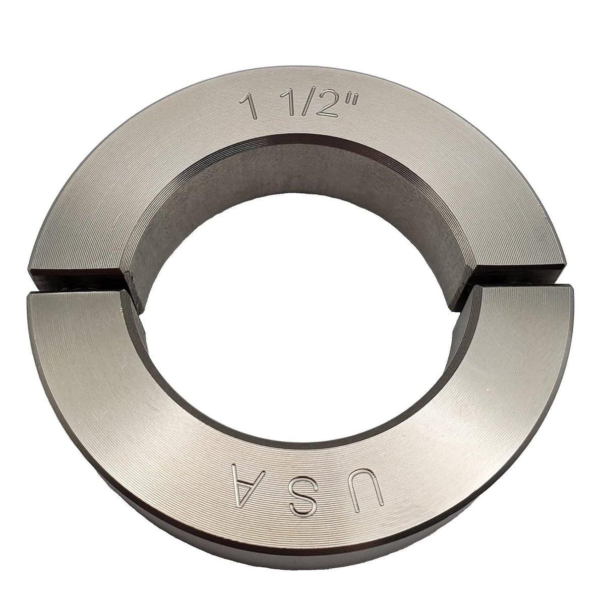 1.50" Bore Diameter - Clamping Two Piece Shaft Collar - 303 Stainless Steel (1 Pack)