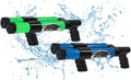 DB-1200 Pack of 2, Double Barrel Long Range Water Launcher | Color Will Vary, Water Gun, Pool Toy, Outdoor Game