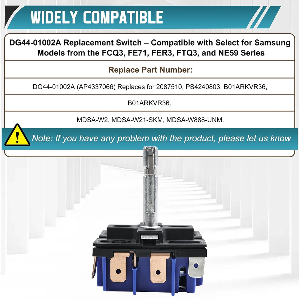 DG44-01002A Blue Range Surface Element Switch, Compatible with Samsung