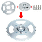 GREHUA Go Kart 40/41/420 Chain Sprocket 48 Tooth and Hub with 1" bore 1/4 Keyway Compatible with Predator 212cc 196cc 6.5HP GX160 GX200 Dune Buggy Drift Trike Heavy Duty Go Kart Cart Parts