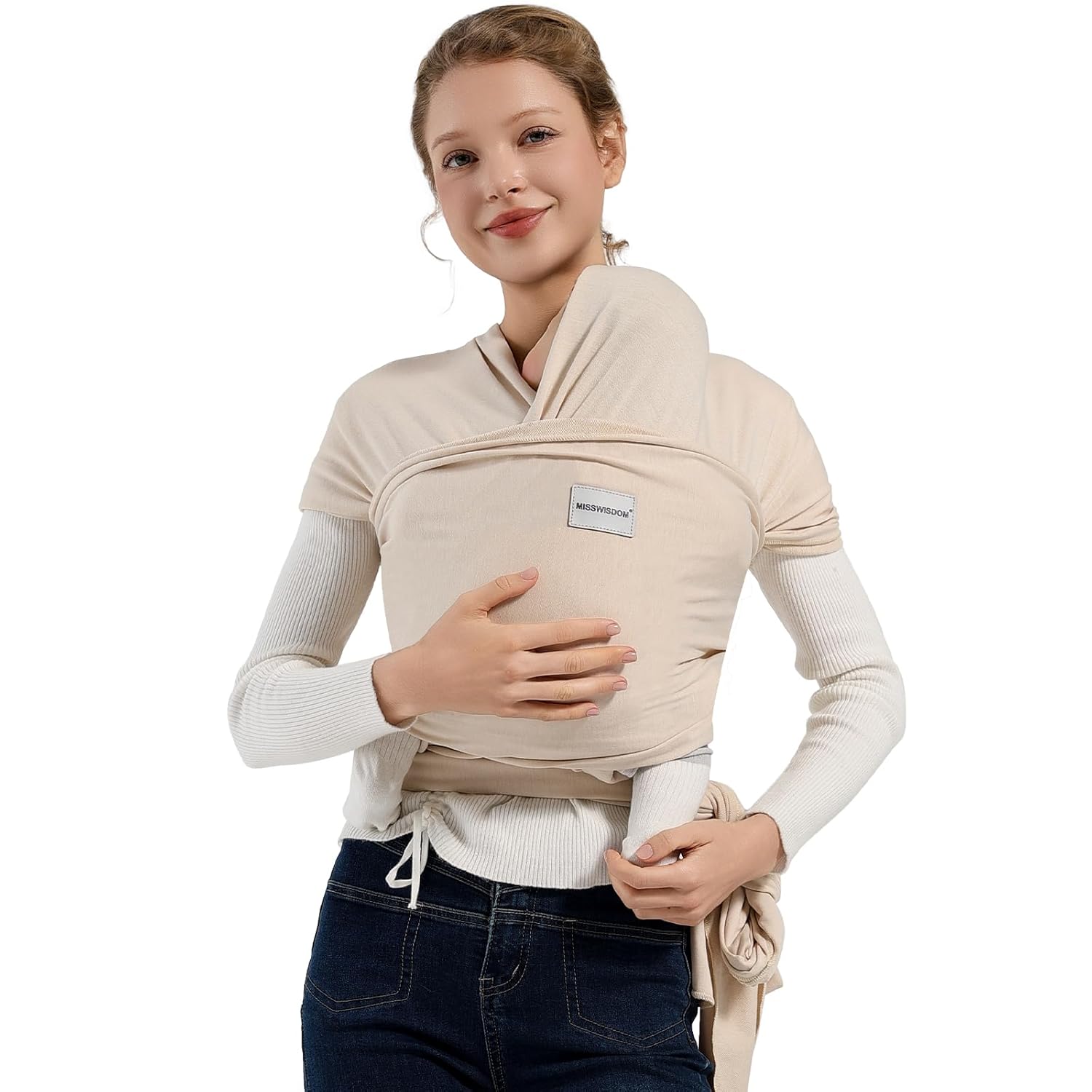 Baby Wraps Carrier, Baby Carrier Wrap Newborn Sling 7-35lbs, Baby Wearing Wrap Newborn Wrap Carrier, Baby Sling