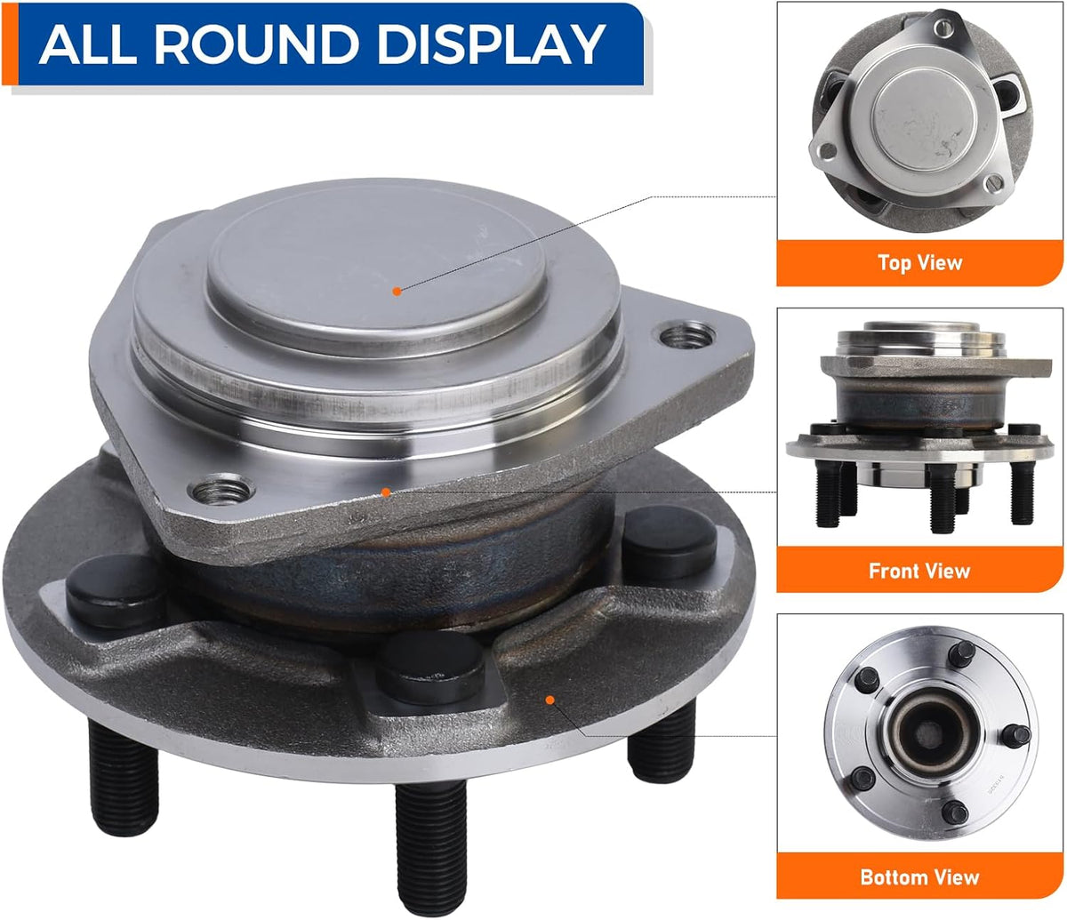 PAROD Front 513325 Wheel Hub Bearing Assembly fit for 2012-2020 Chrysler 300, Dodge Challenger, Charger w/ABS