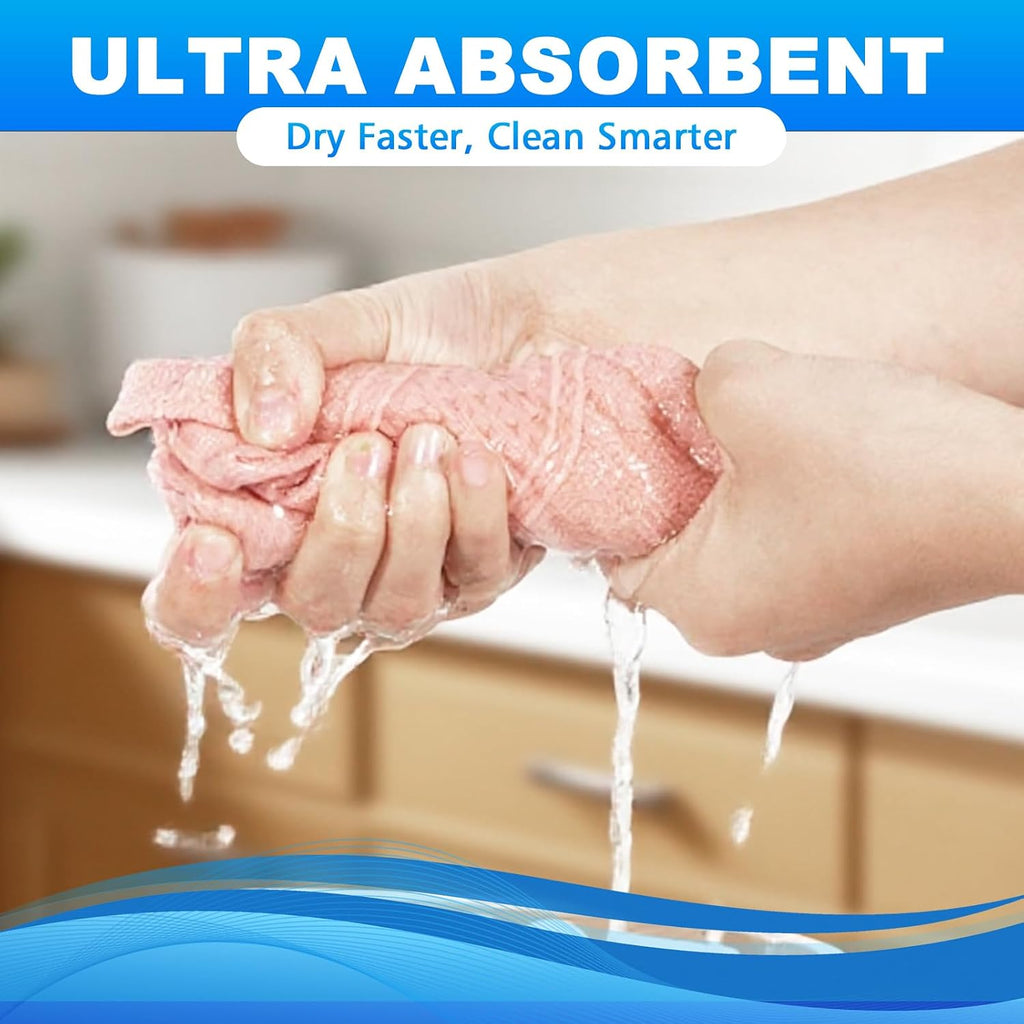 Washcloths Set, 6-Pack Cotton Wash Cloths, 13x13 Inch 6 Colors | Highly Absorbent and Soft Feel Fingertip Towels