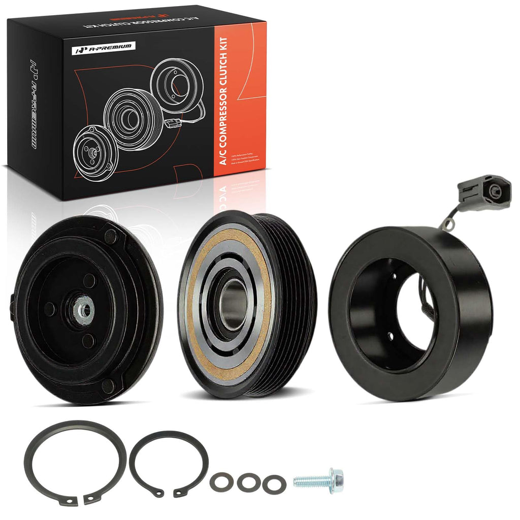 A-Premium Air Conditioner AC Compressor Clutch Kit