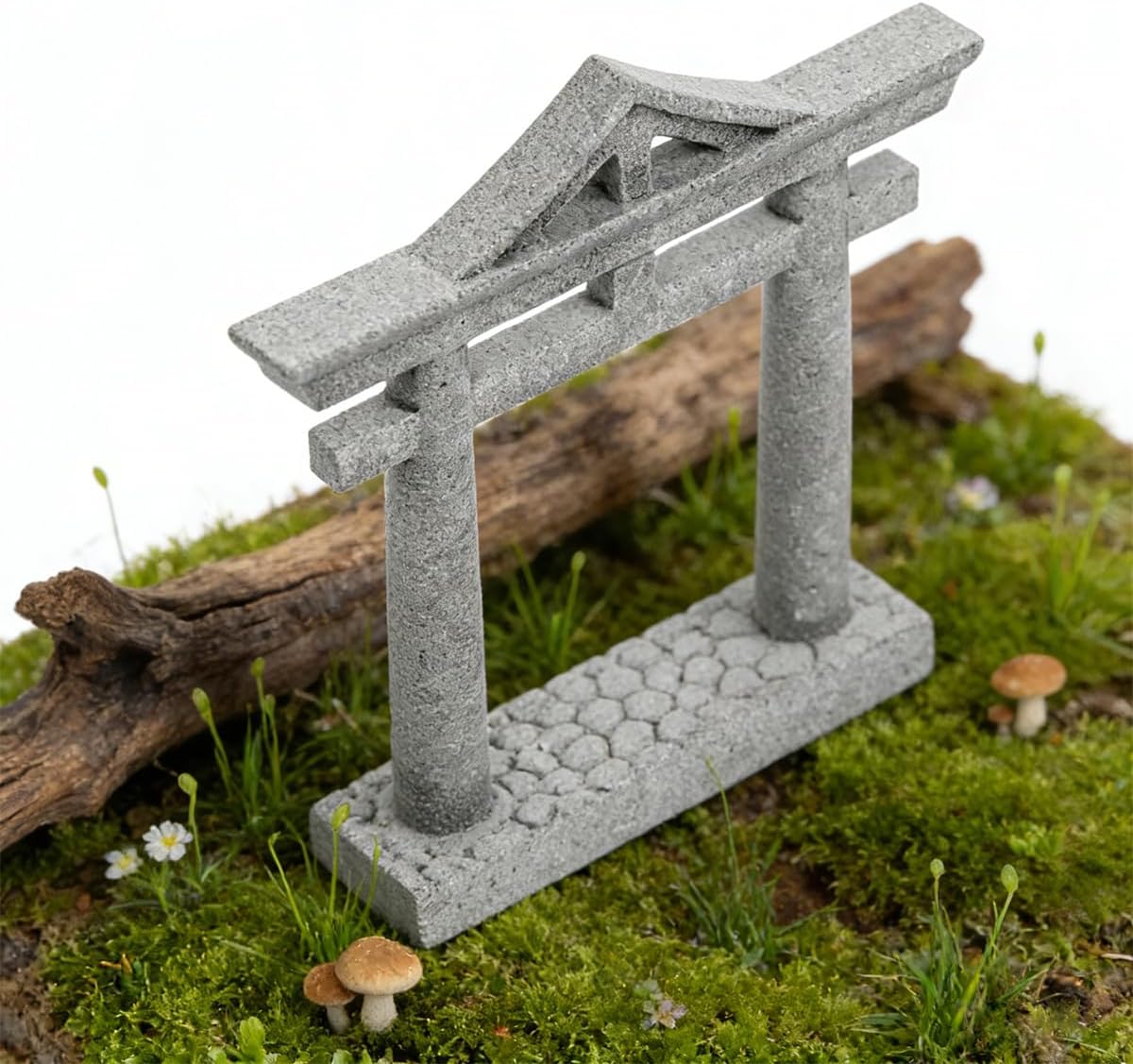 Japanese Fish Tank Decorations Asian Aquarium Decor Torii Gate Ornament Japanese Shrine Oriental Pagoda Aquarium