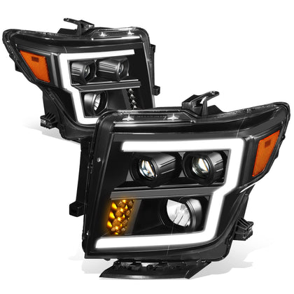 LED DRL Headlights Assembly for 2016-2024 Nissan Titan (XD)