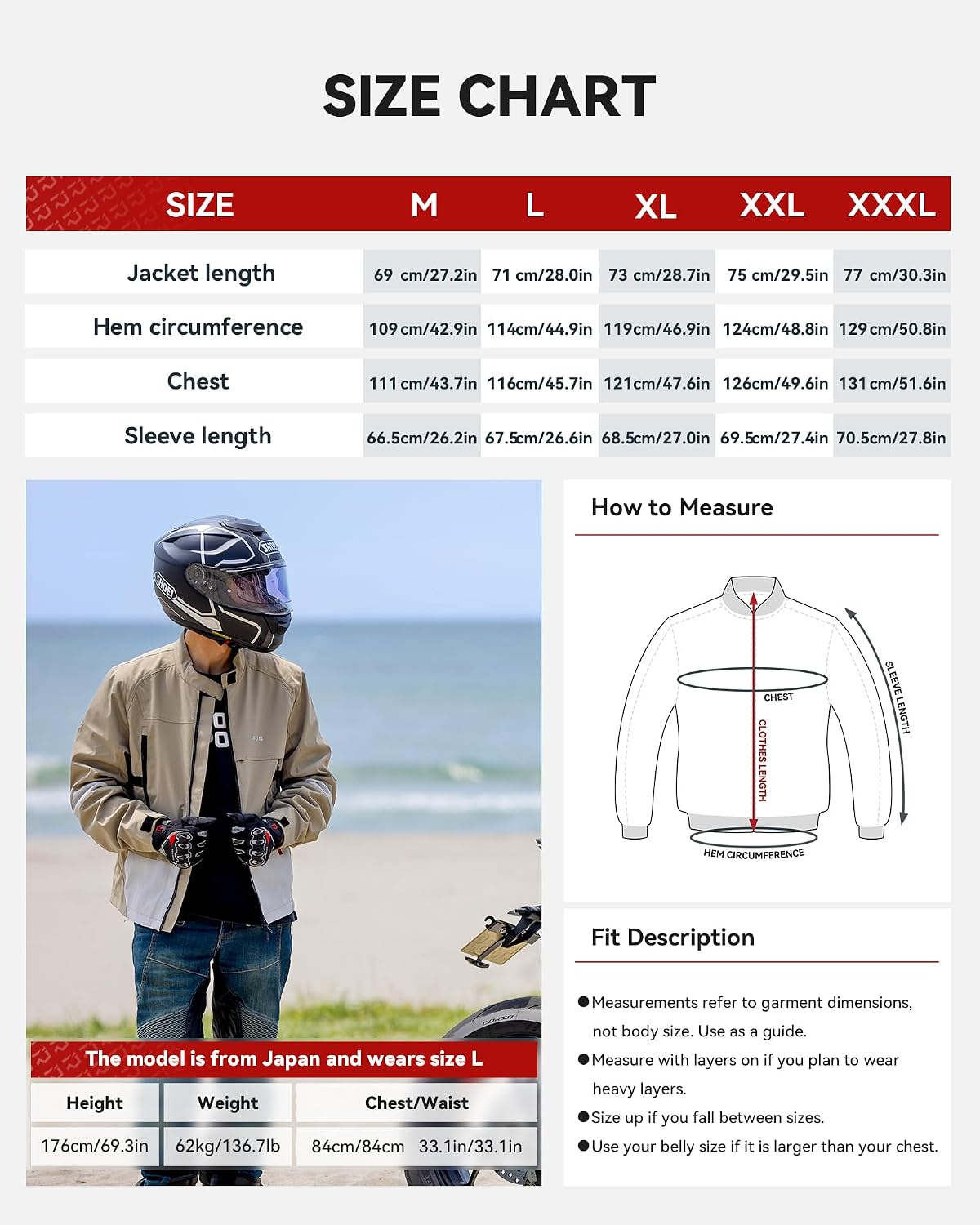 Summer Motorcycle Riding Jacket with CE Armor | Breathable Mesh, Lightweight, CE Level 2 Armor, EVA Back Protector