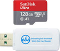 SanDisk MicroSD Ultra 128GB Memory Card Compatible with Wyze Cameras | For Cam OG, Wyze Cam Pan v3 Models