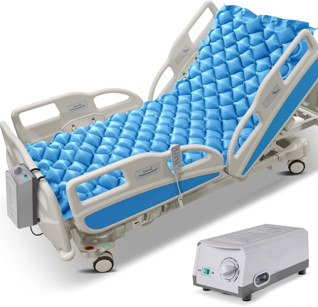 Alternating Pressure Mattress with Electric Quiet Pump, Pressure Sore Pad