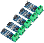 UMLIFE 5pcs ACS712 30A Range Current Sensor Module Detector ACS712ELC 5A 20A 30A Amps Amperage (5A)