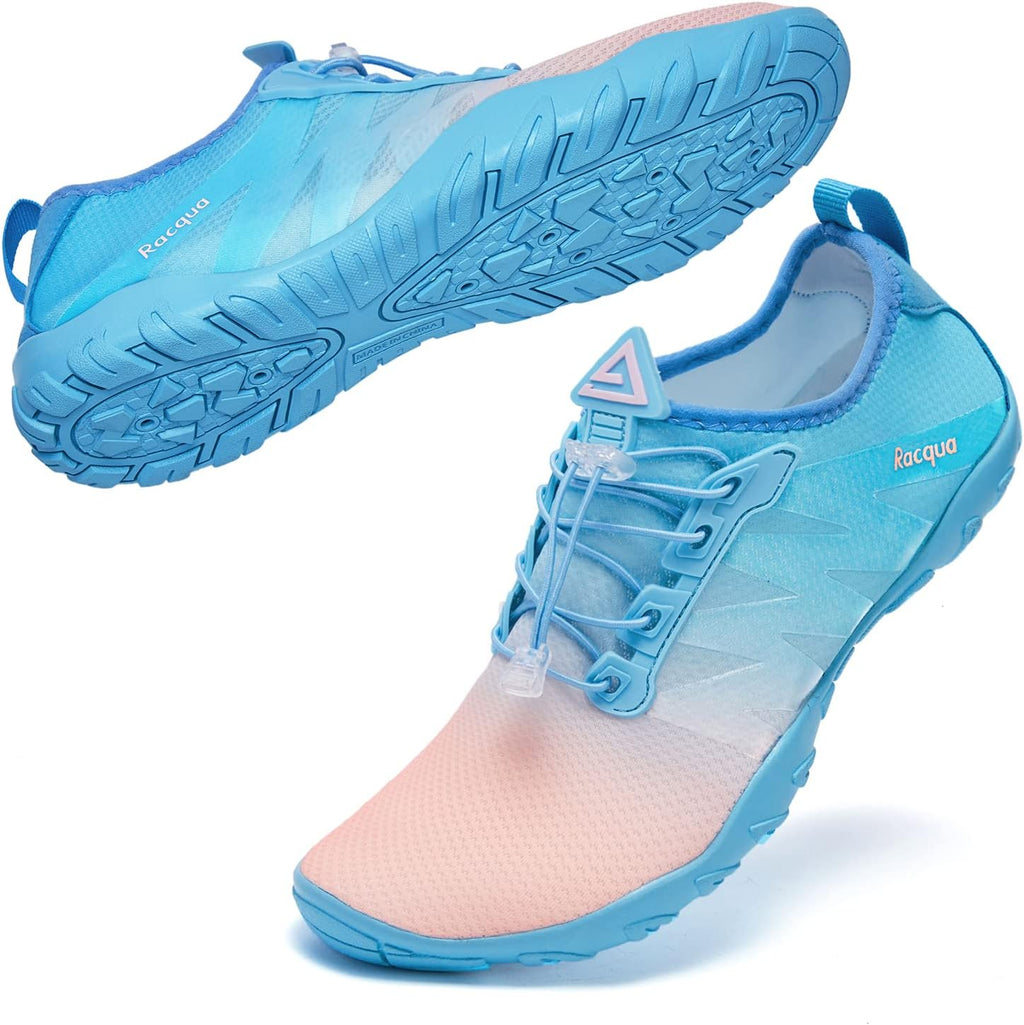 Water Shoes Men Women Quick Dry Gradient Colors Barefoot Aqua Athletic Sports Swim Surf Beach Shoes
