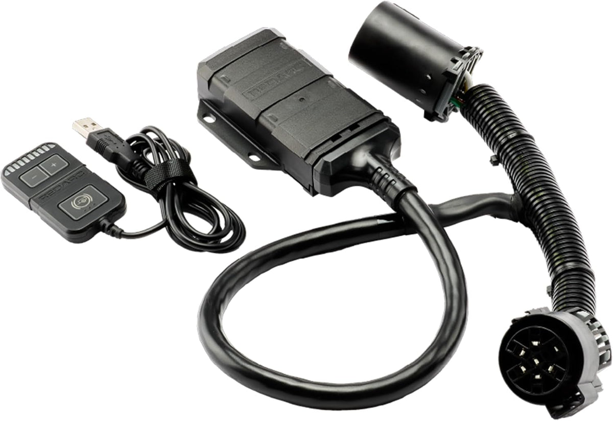 Tow-Pro Link Electric Trailer Brake Controller, 6-Axis Sensor Sway Control, Dual Braking Modes, Plug and Play Install