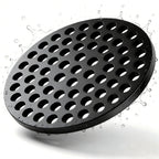 4.72 Inch Cast Iron Drain Cover, Round Replacement Floor Drain Strainer