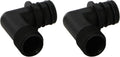 Flojet 20381-008 Quad Port Fitting, Black