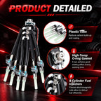 FJ503 Spider Fuel Injectors 6 Cylinder Compatible with Chevy Silverado