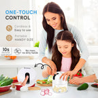 EASYSPEED Electric Garlic Chopper 1 Cup, Mini USB Charging Wireless Food Processor with 304 Stainless Steel, 3 Sharp