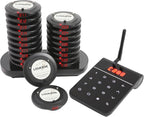 Restaurant Pager System, 20 Pagers Wireless Food Ready Buzzer