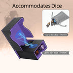 Dice Tower and Tray,Foldable Portable Dice Rolling Tower,Dice Roller Accessory,Classic Board