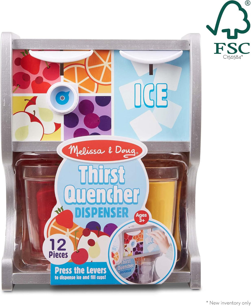 Melissa & Doug Thirst Quencher Wooden Drink Dispenser