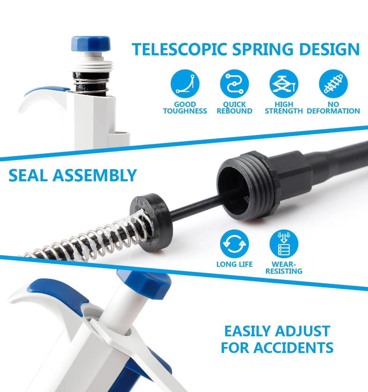 1-5mL Pipette, Adjustable Volume Micropipette
