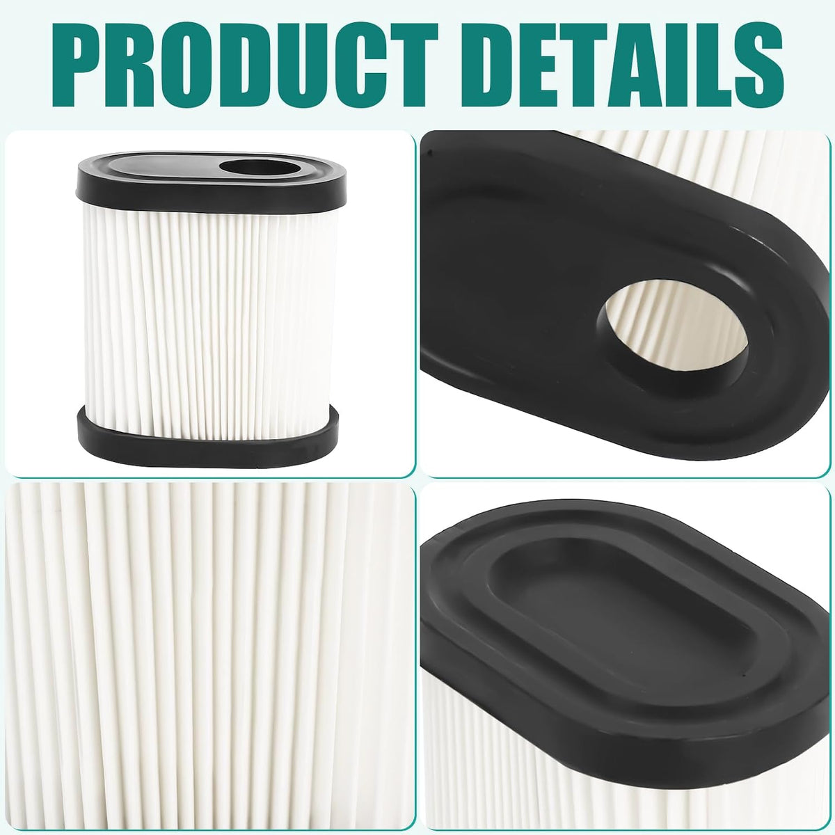 Podoy 36905 Air Filter 5 Pack Compatible with Tecumseh Toro Lawn Mower