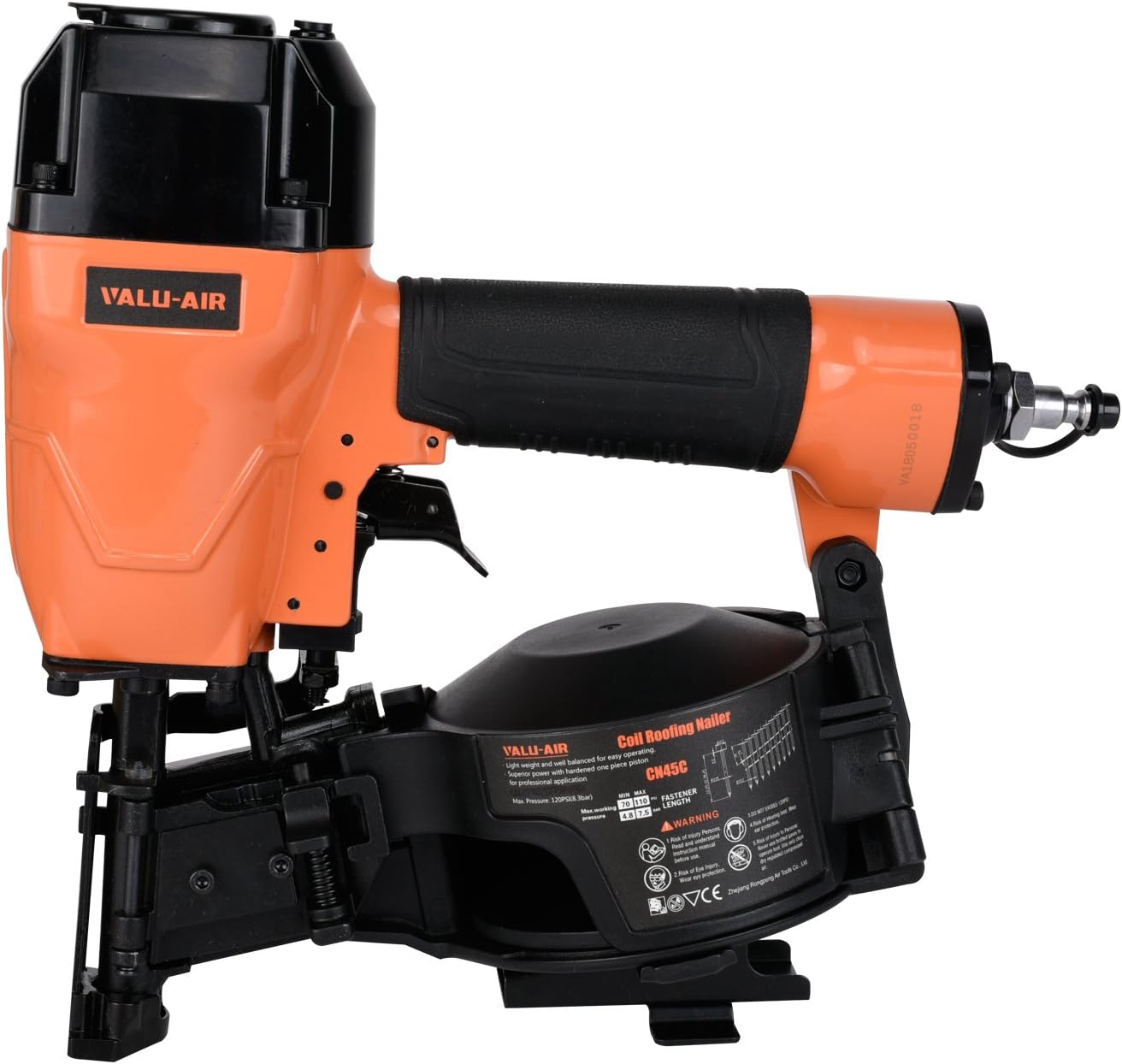 CN45C 3/4-Inch to 1-3/4-Inch Coil Roofing Nailer