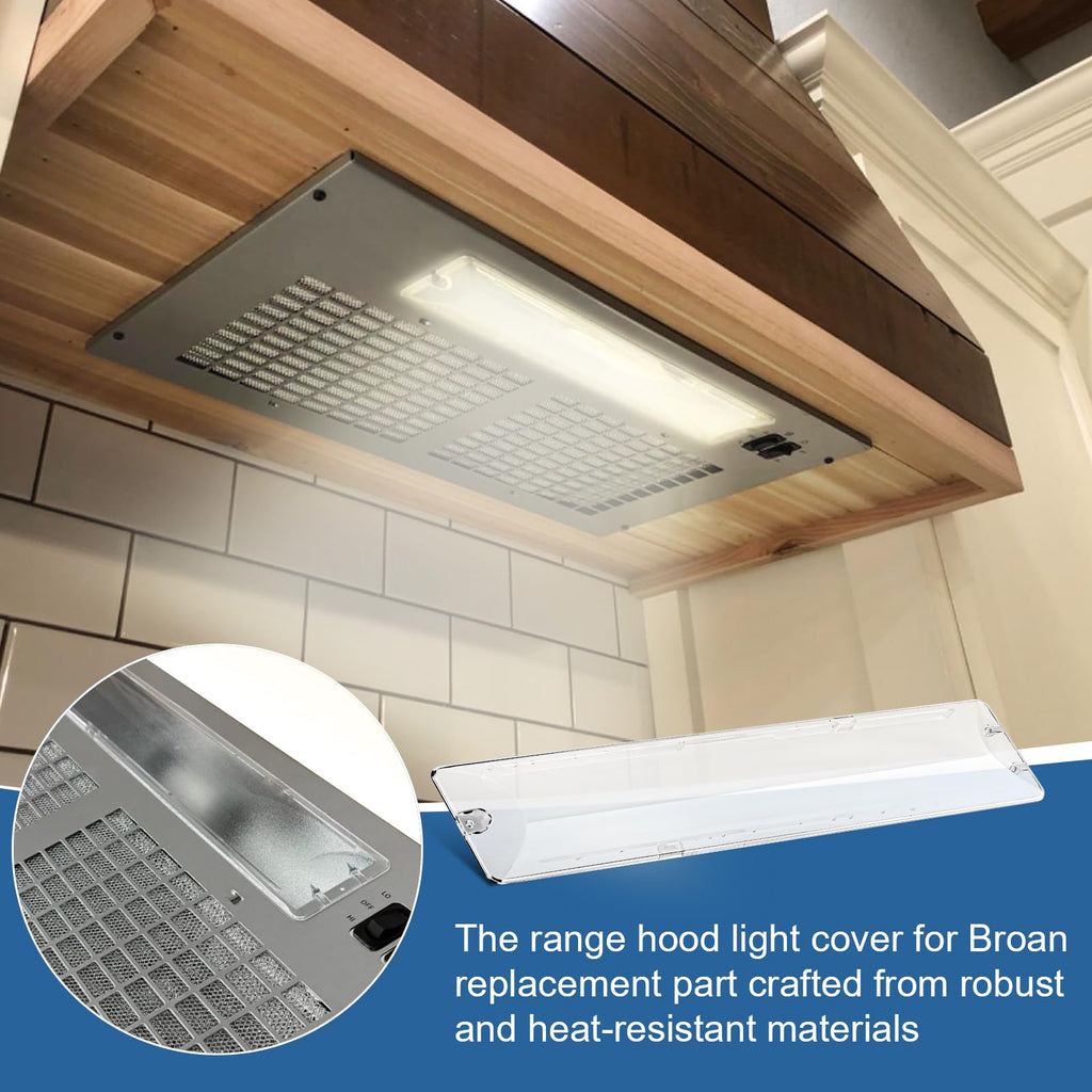 SB03294757 Range Hood Light Cover Replacement for Broan Range Vent Hood