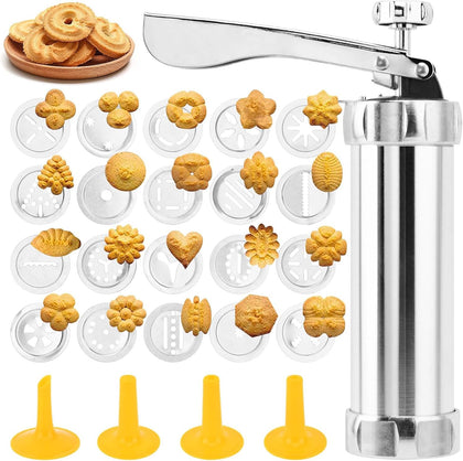 Stainless Steel Cookies Press Gun Manual Churro Maker Machine