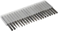 Carbide Burr Set JESTUOUS 1/8 Shank Diameter Double Cut 20pcs
